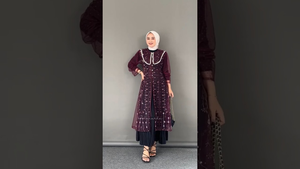 Ootd kondangan cantik #ootdhijab #hijabstyle #shorts