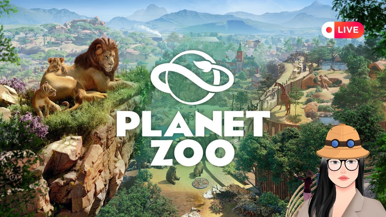 [LIVE🔴] Melanjutkan rombak bekas tambang! | Myres Rainforest Conservation— Planet Zoo #8