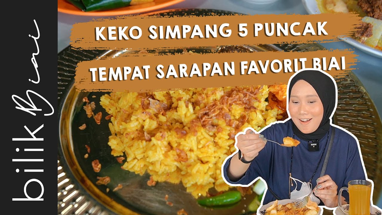 KEKO SIMPANG 5 PUNCAK JELUTUNG | TEMPAT SARAPAN FAVORIT BIAI - KULINER JAMBI