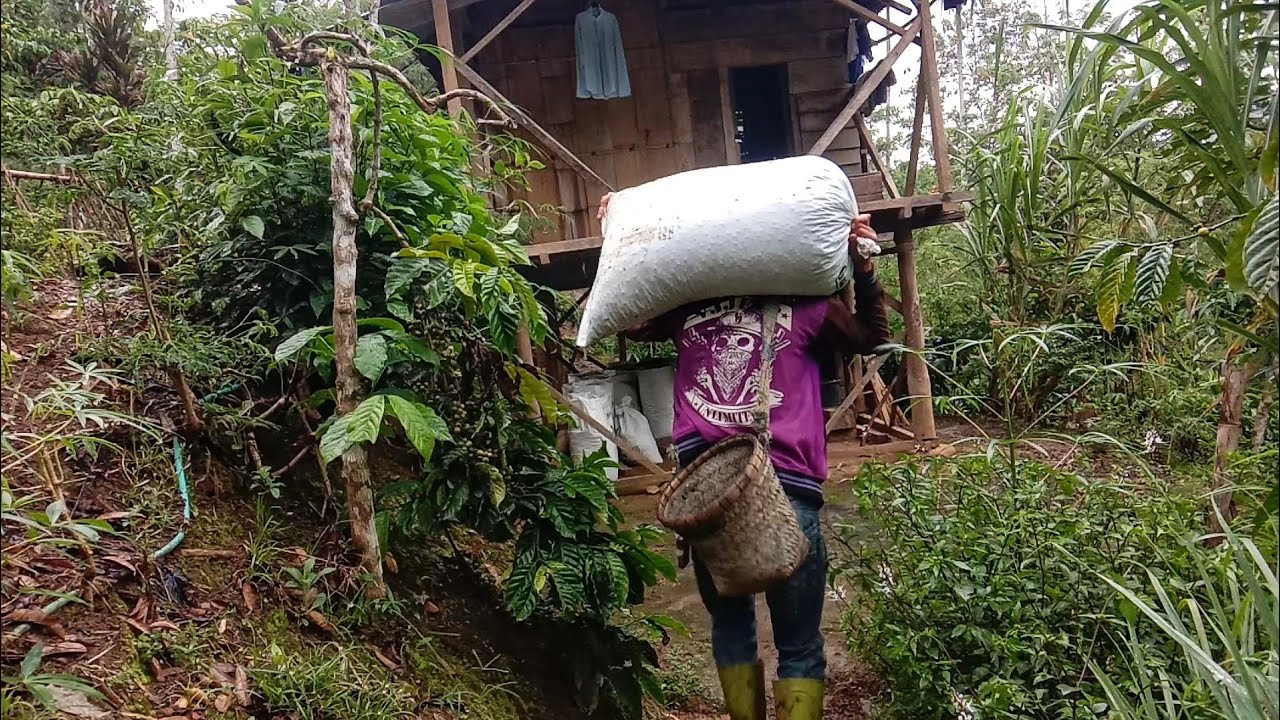 Kehidupan Bujang Kebun, Semua Dikerjakan Sendiri, Berbuka Menu Sederhana