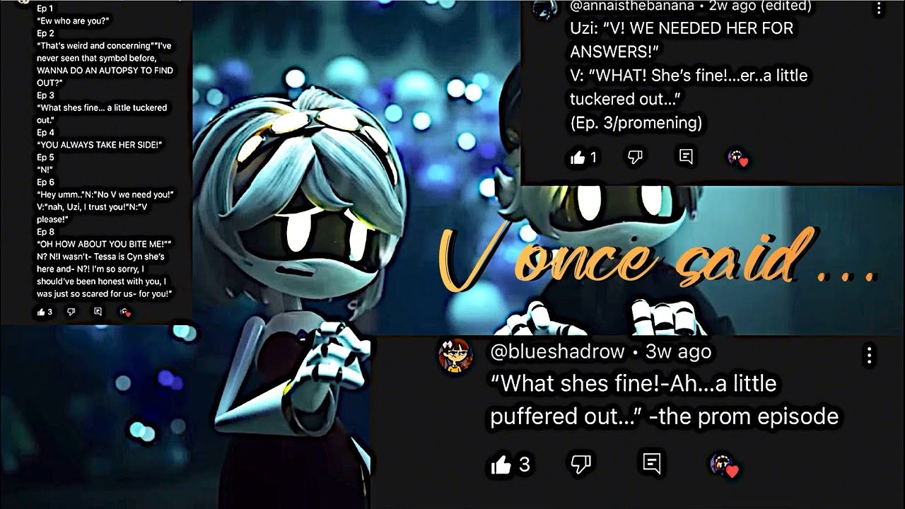 Serial Designation V Once Said&hellip; (feat. your comments) *read pinned comment*