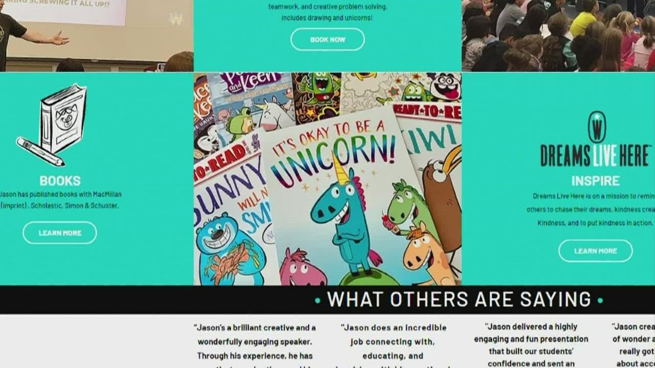 Author: Principal asks not to discuss unicorn book at school visit after parent complaint