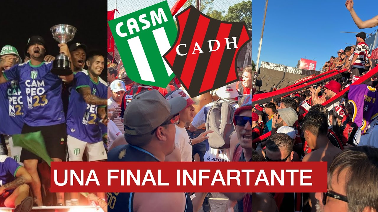 UNA FINAL DE LOCOS: DOUGLAS HAIG- SAN MIGUEL/ Con la BANDA de DOUGLAS