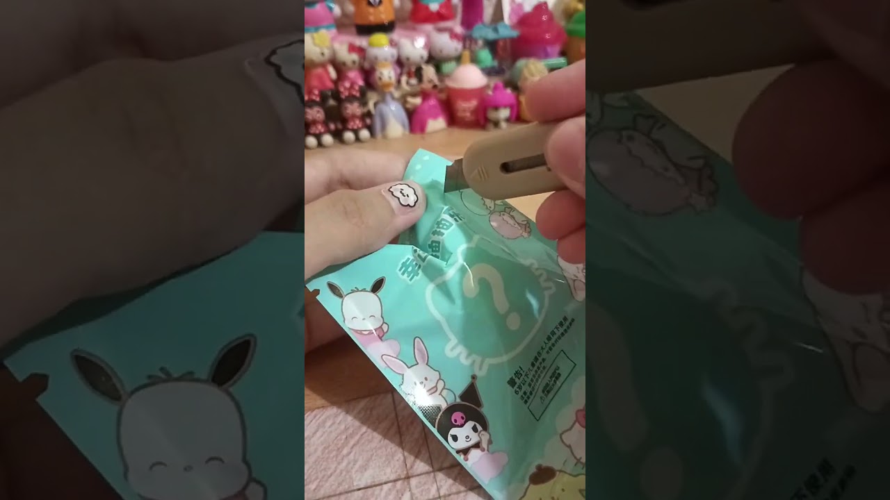 unboxing penghapus blind box Sanrio|video pertama aku(⁠つ⁠✧⁠ω⁠✧⁠)⁠つ