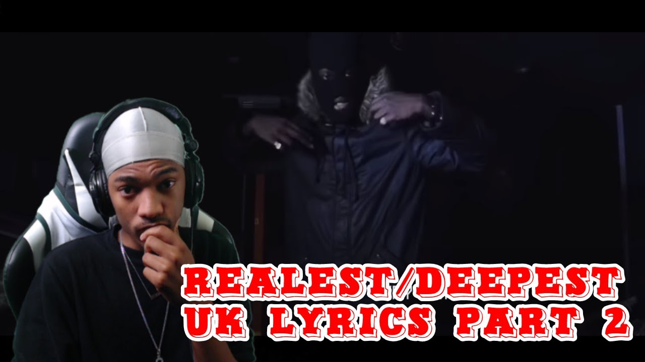 AMERICAN REACTS TO REALEST / DEEPEST UK DRILL LYRICS Part 2 | Chicago Reaction