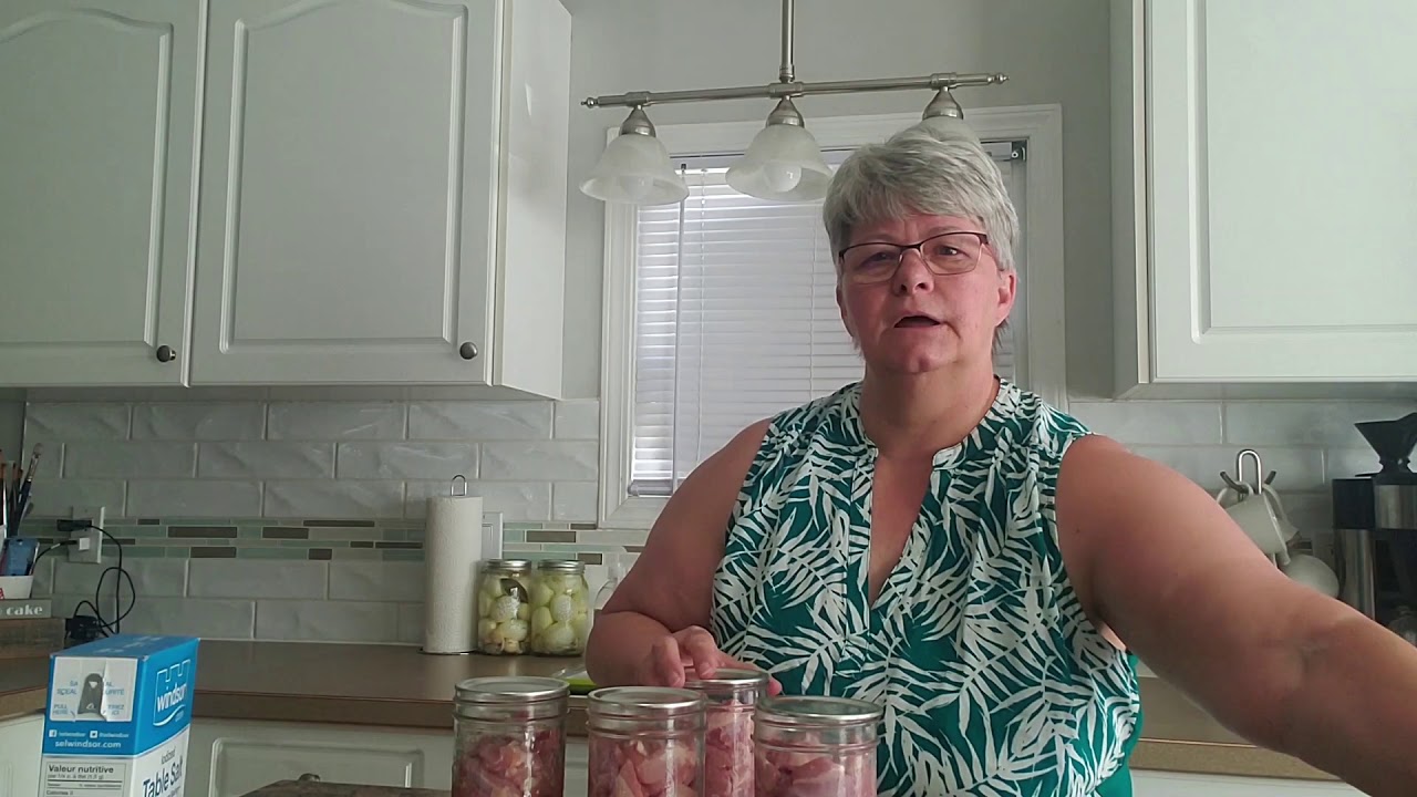 Canning Chicken in the Pressure Canner