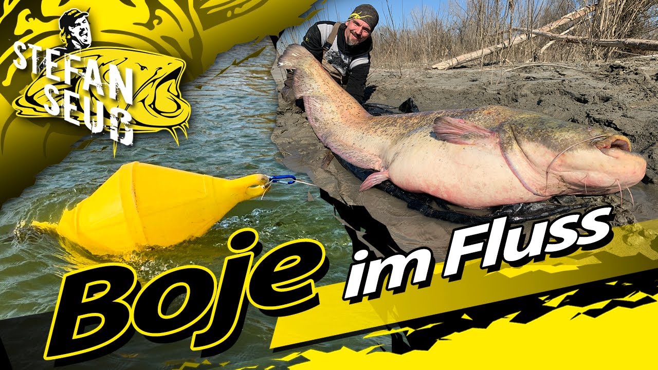 So FANGT ihr vorsichtige FISCHE !!! | Welsangeln mit Boje und Absenkstein