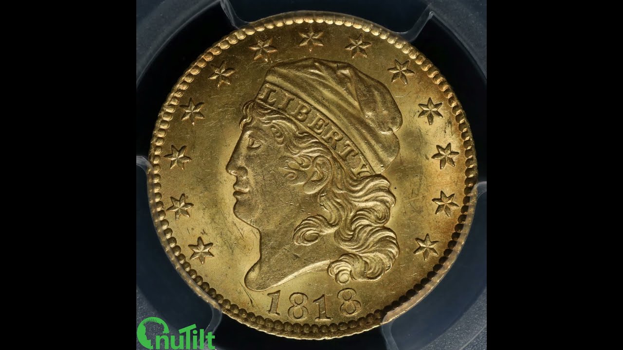 Capped Bust Half Eagle 1818 $5 PCGS MS63 (STATESOF)