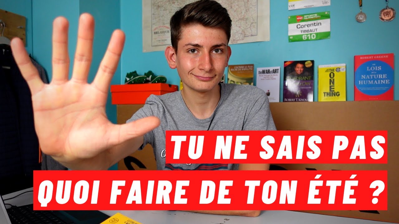 5 Activités à faire pour des Vacances PRODUCTIVES