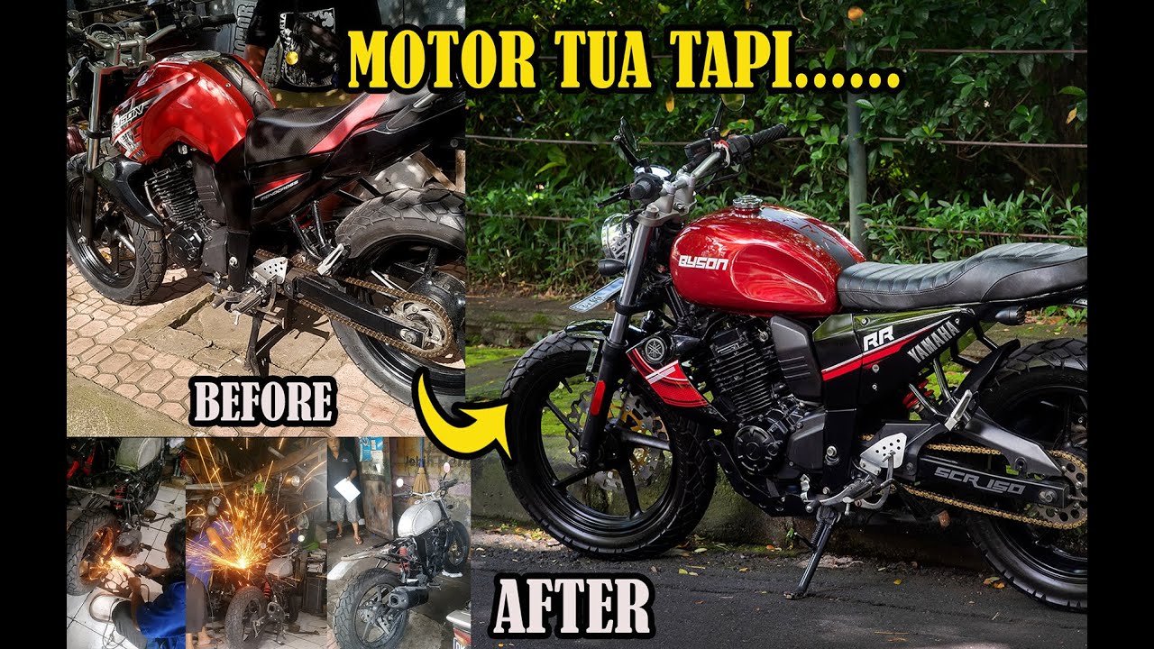 YAMAHA SCRAMBLER DARI BASIC BYSON
