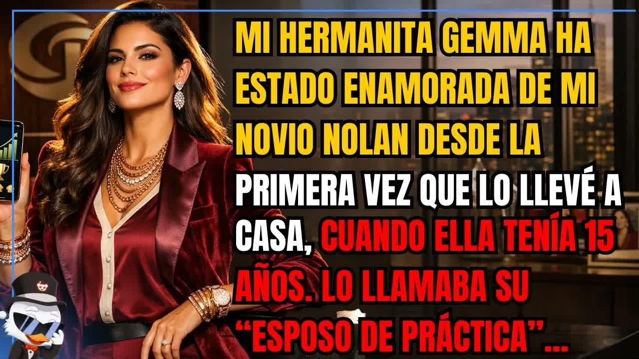 Mi hermanita Gemma ha estado enamorada de mi novio Nolan desde la primera vez que lo llevé a cas