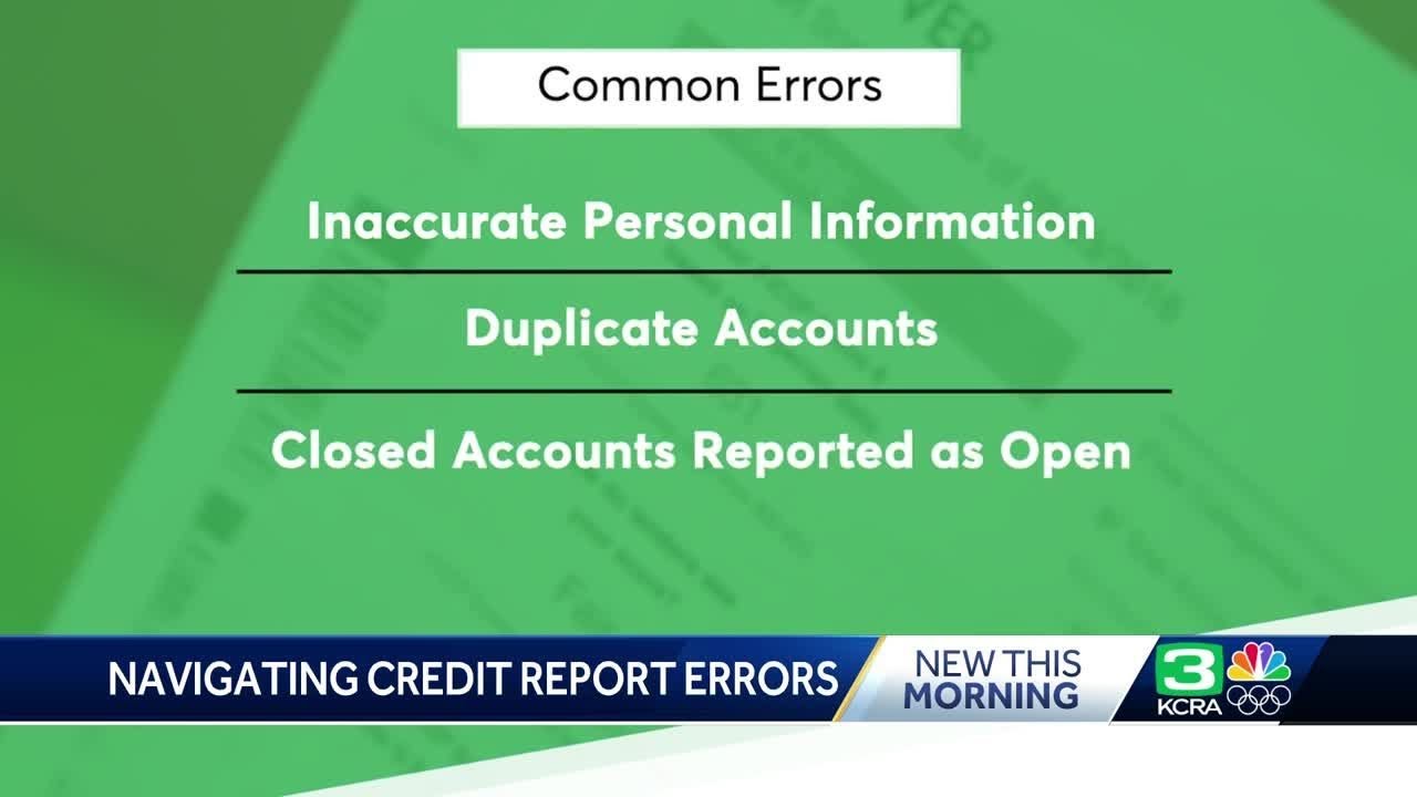 What to do if you find errors on your credit report