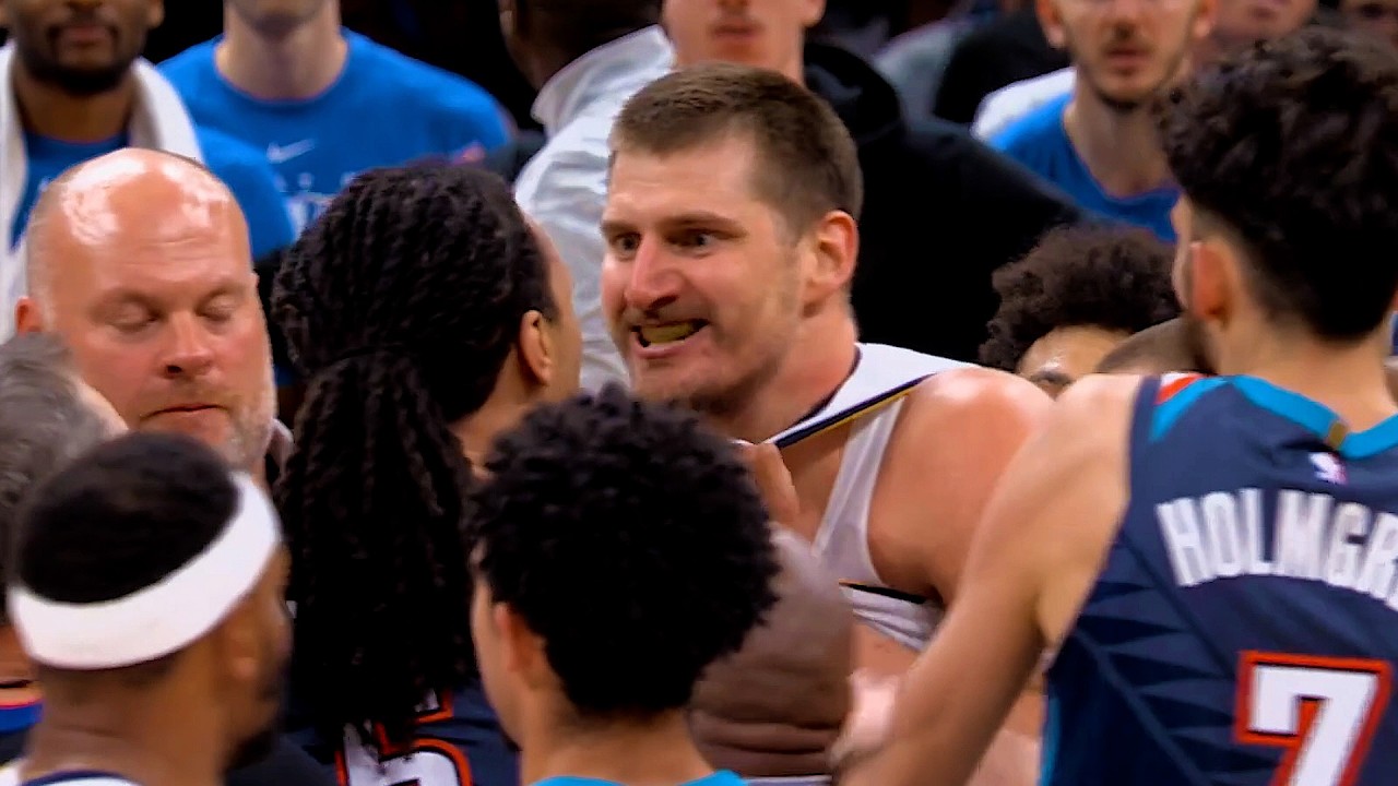 요키치는 완전히 멘탈이 나가버렸습니다 | NBA 덴버 VS 오클라호마