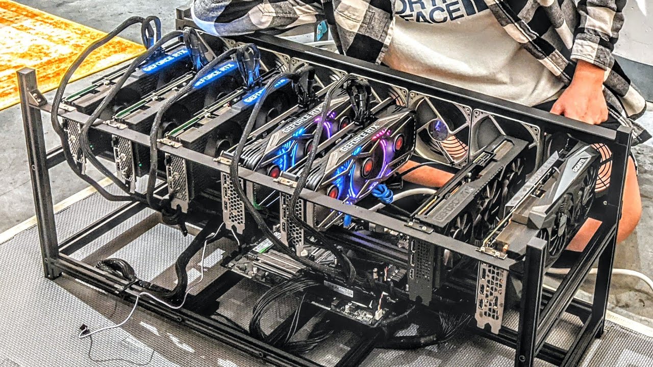 Review of Kingwin Bitcoin Miner Rig Case W/ 6, or 8 GPU Mining Stackable Frame