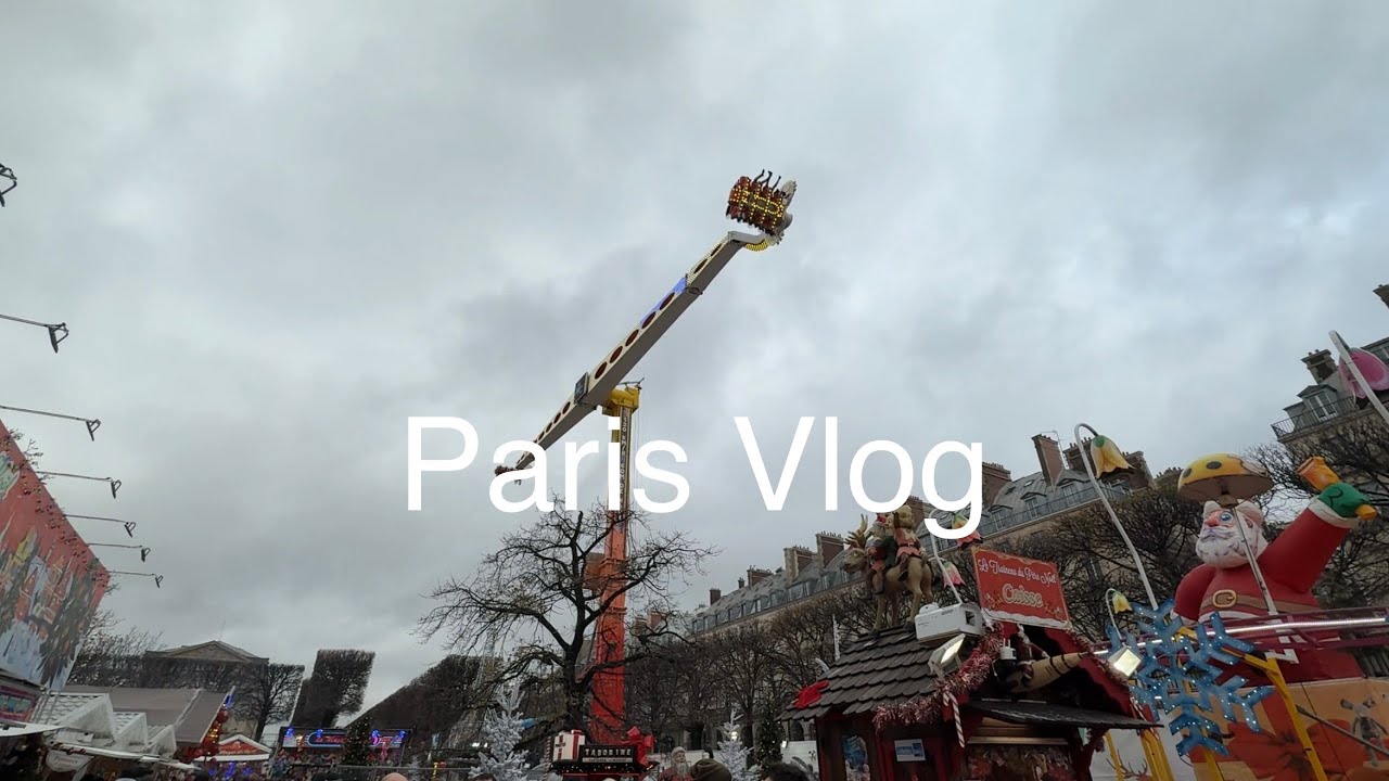 Paris Vlog 🇫🇷 | Ep. 2 Hôtel de La Marine + La Magie de Noël at Jardin des Tuileries