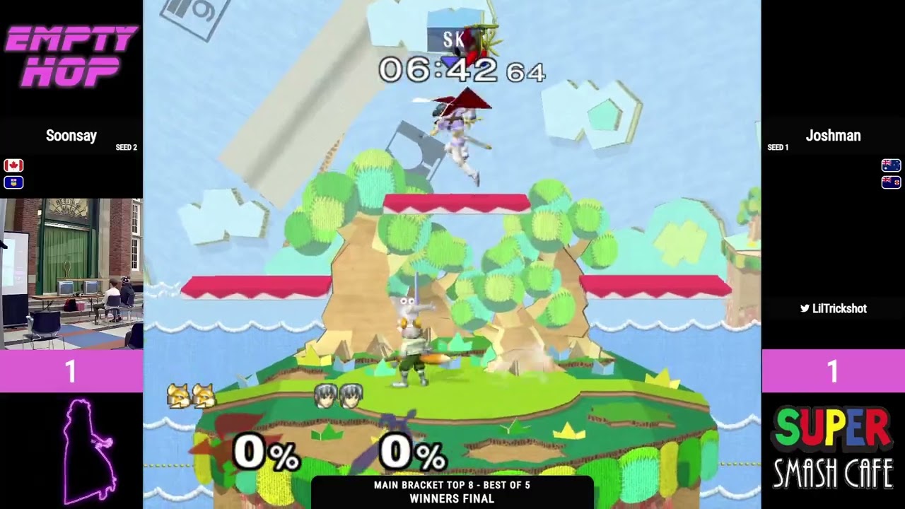Joshman (Marth) vs. Soonsay (Fox) - Melee Singles Winners Final - Empty Hop
