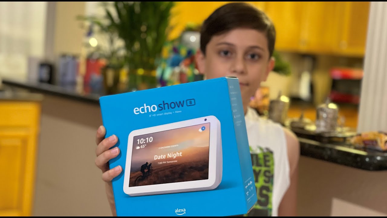 Echo show 8 افضل مساعد رقمي على الاطلاق