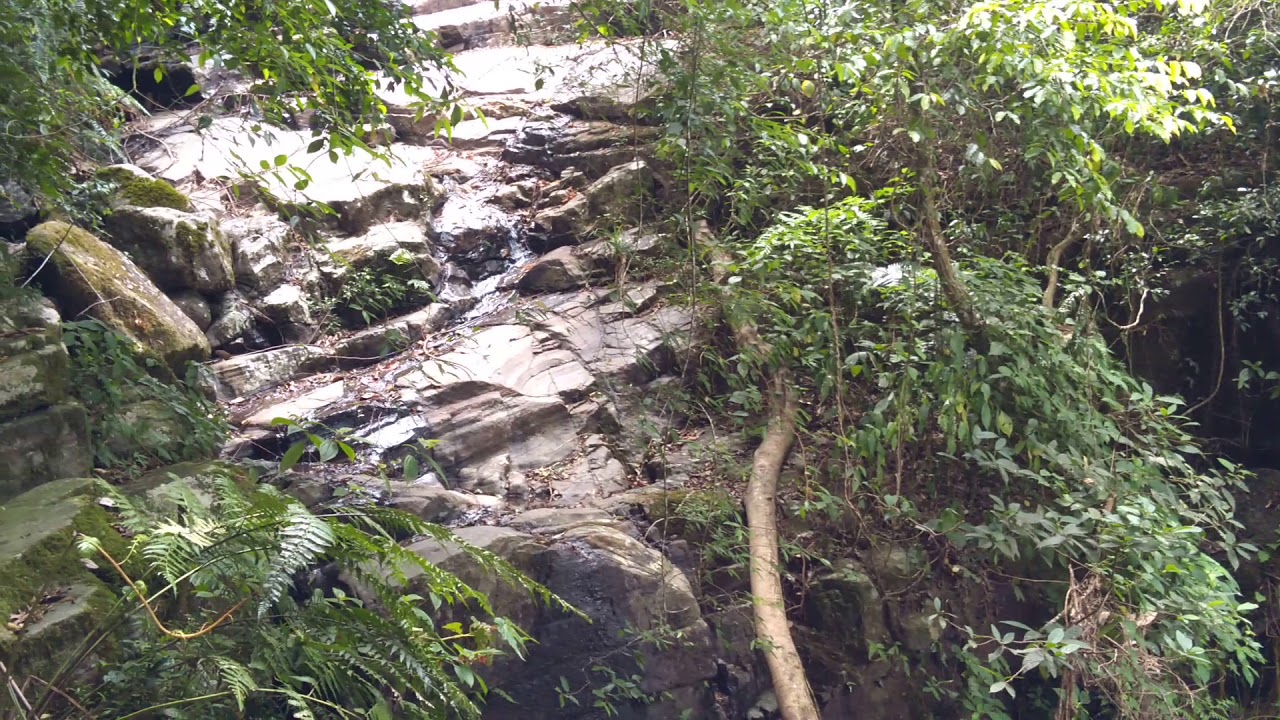 Hidden secret waterfalls at Knuckles forest