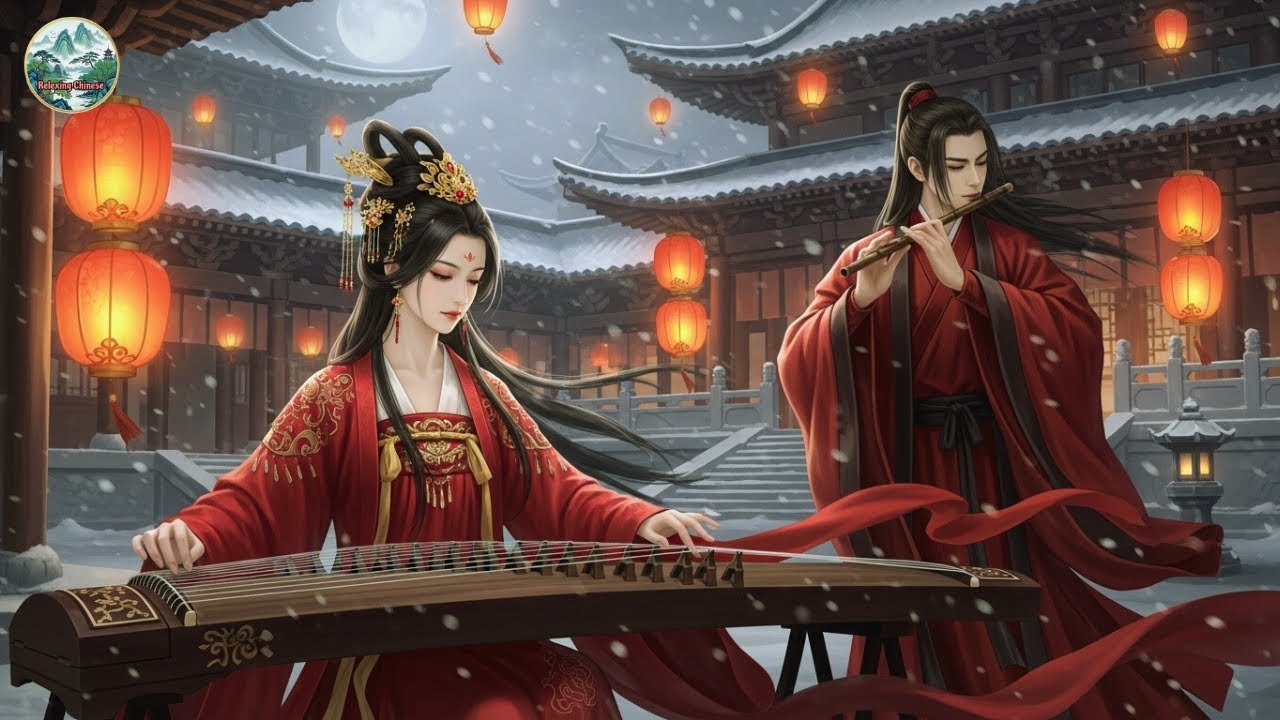 Chinese Zen Music: Bamboo Flute & Pipa | Relaxing Music, Soothing Music