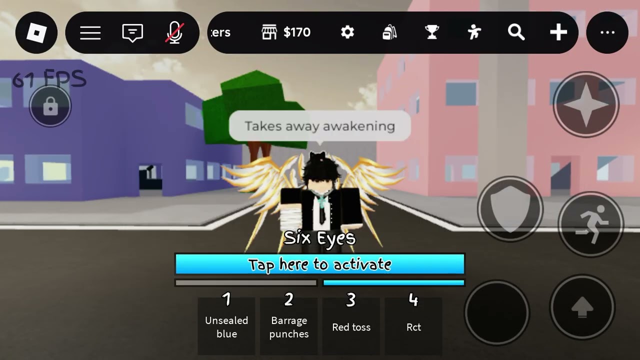 Made a gojo moveset in #jujutsushenanigans 