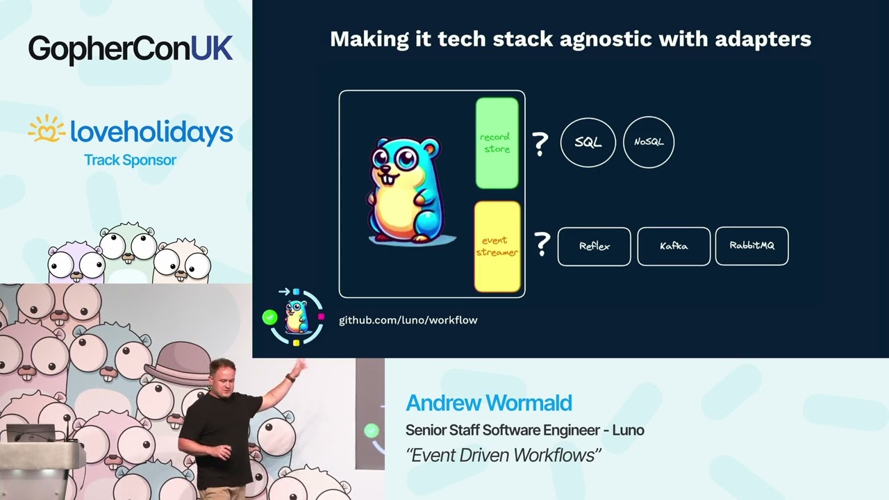 Event Driven Workflows - Andrew Wormald, Luno
