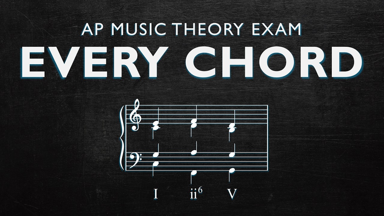 Every Chord Progression You Need for the AP Music Theory Exam