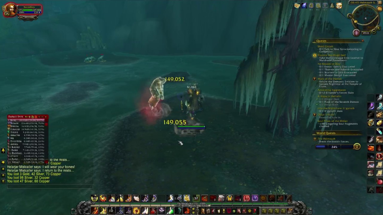 WoW Legion - Hellmouth World Quest Stormheim