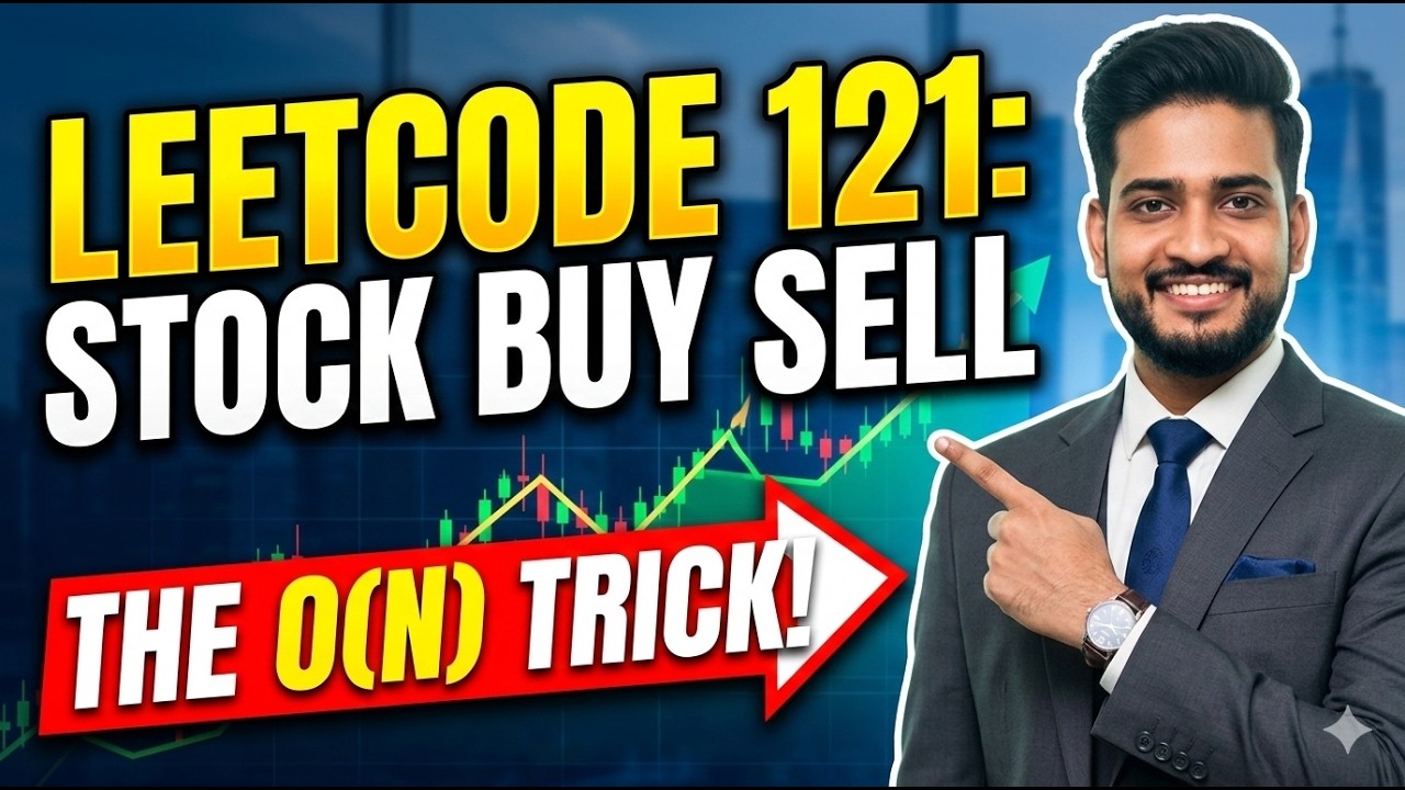 Leetcode 121. Best Time to Buy and Sell Stock | Java | Pattern 1 : Array Traversal & Simulation