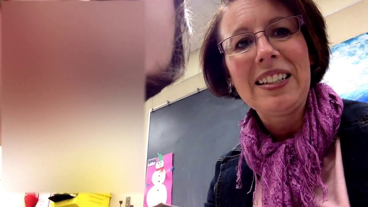 video of Shelly teaching k  non-identifiable kids