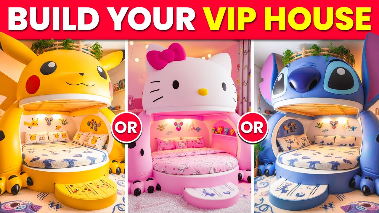 Would You Rather - Build Your VIP Fantasy House 🏡🤑💖🐵👑