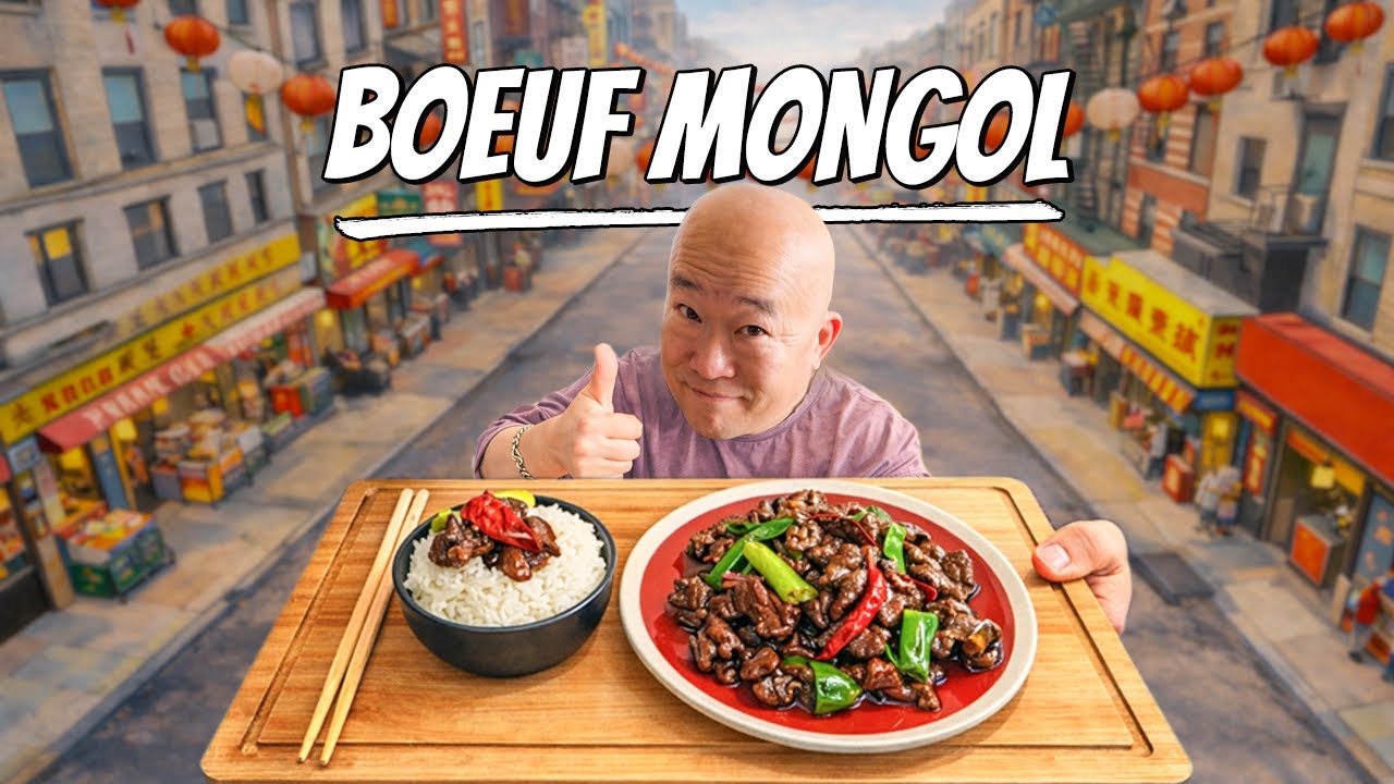 Boeuf mongol - Recette ultra simple et délicieuse 👌​