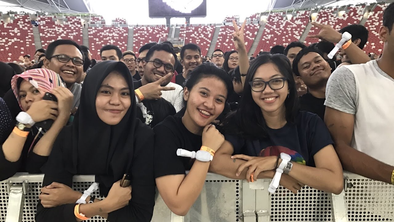 Coldplay Singapore Trip 2017