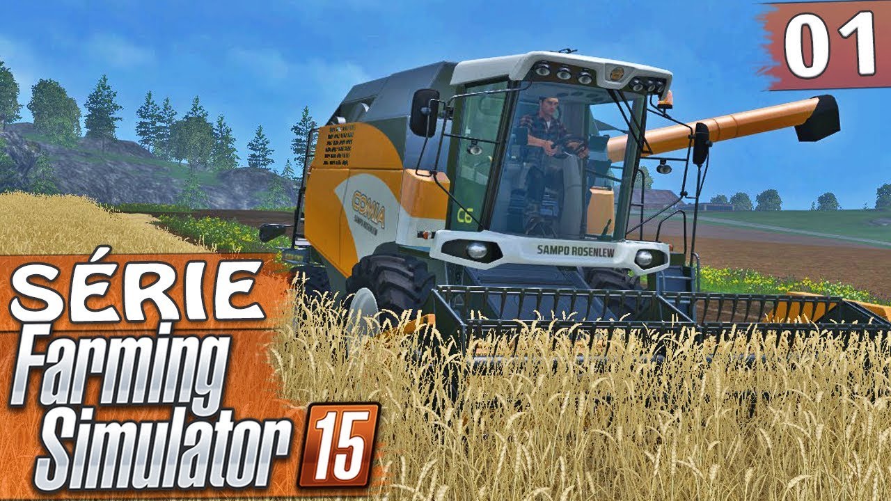 FARMING SIMULATOR 2015 EP-1 NOSSA PRIMEIRA COLHEITA