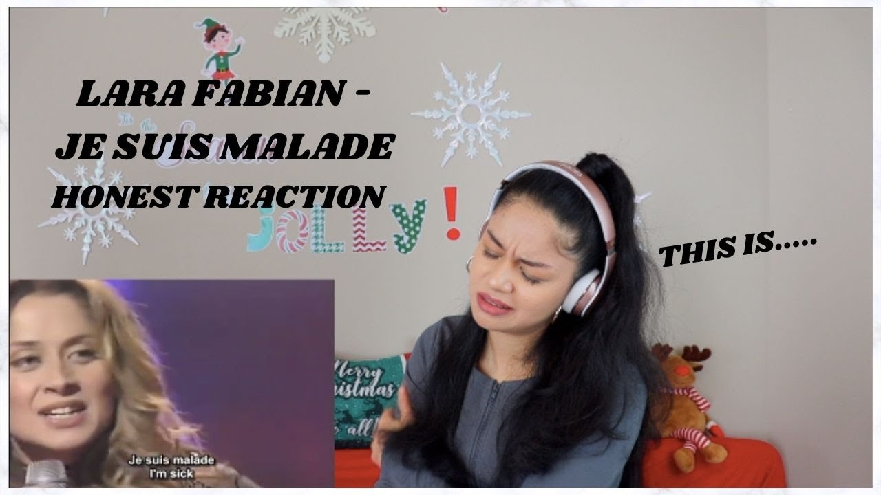 LARA FABIAN - Je Suis Malade REACTION | REACCIÓN
