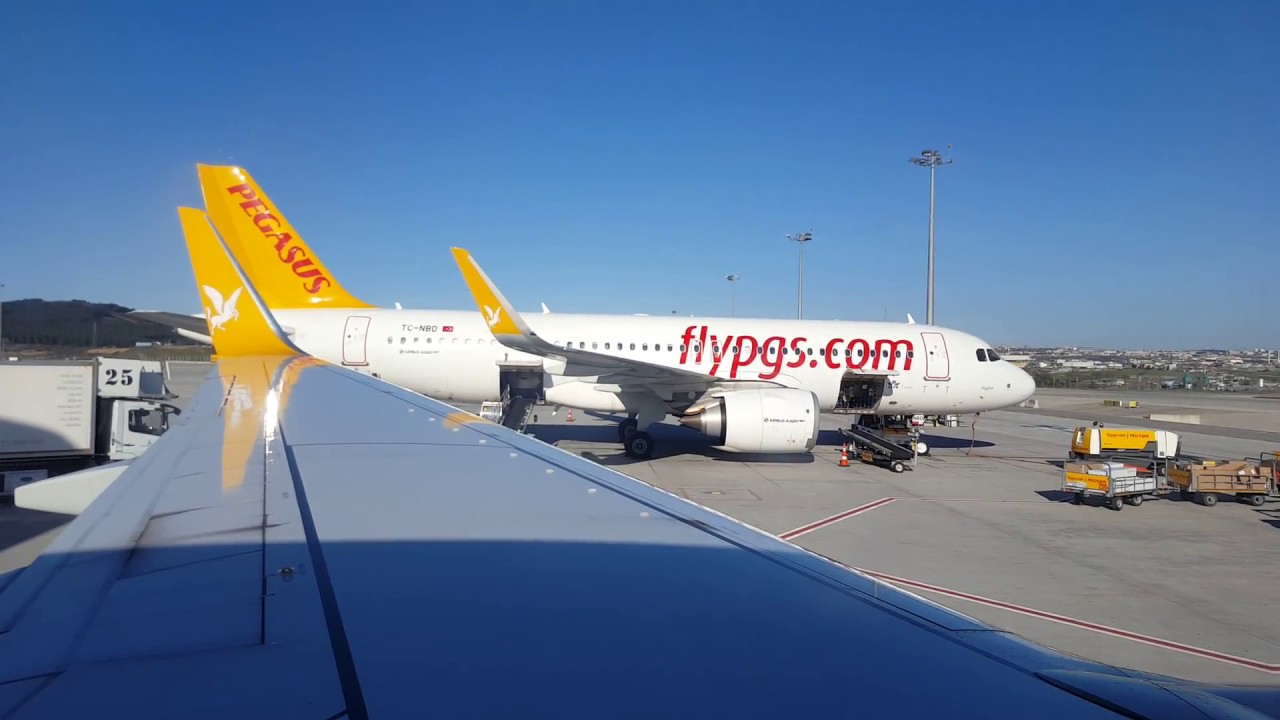 Pushback at Sabiha Gokcen (TC-CRA) - Seat 17A