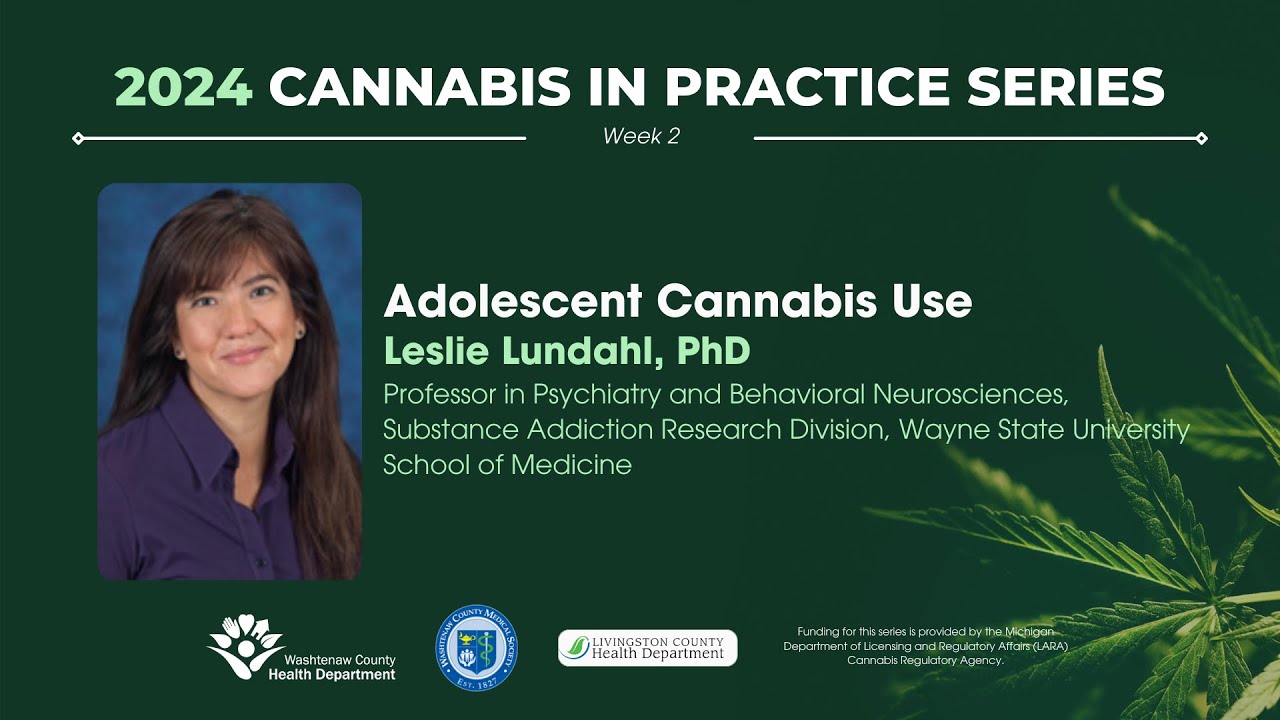 Adolescent Cannabis Use