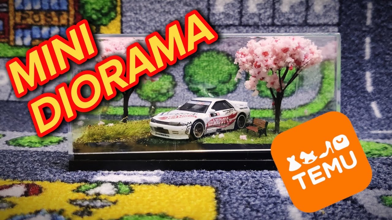 Dioramy z Temu do Hot Wheels 