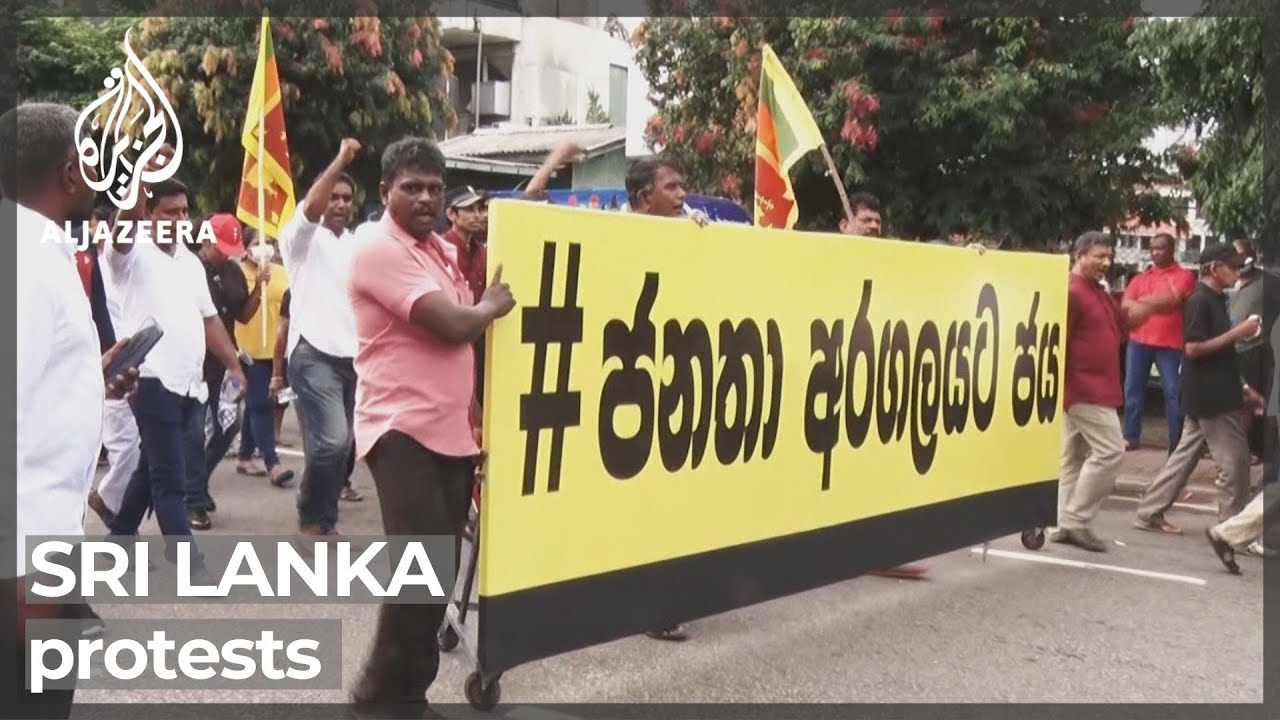 Sri Lanka: Thousands join 'unity force' march to Colombo