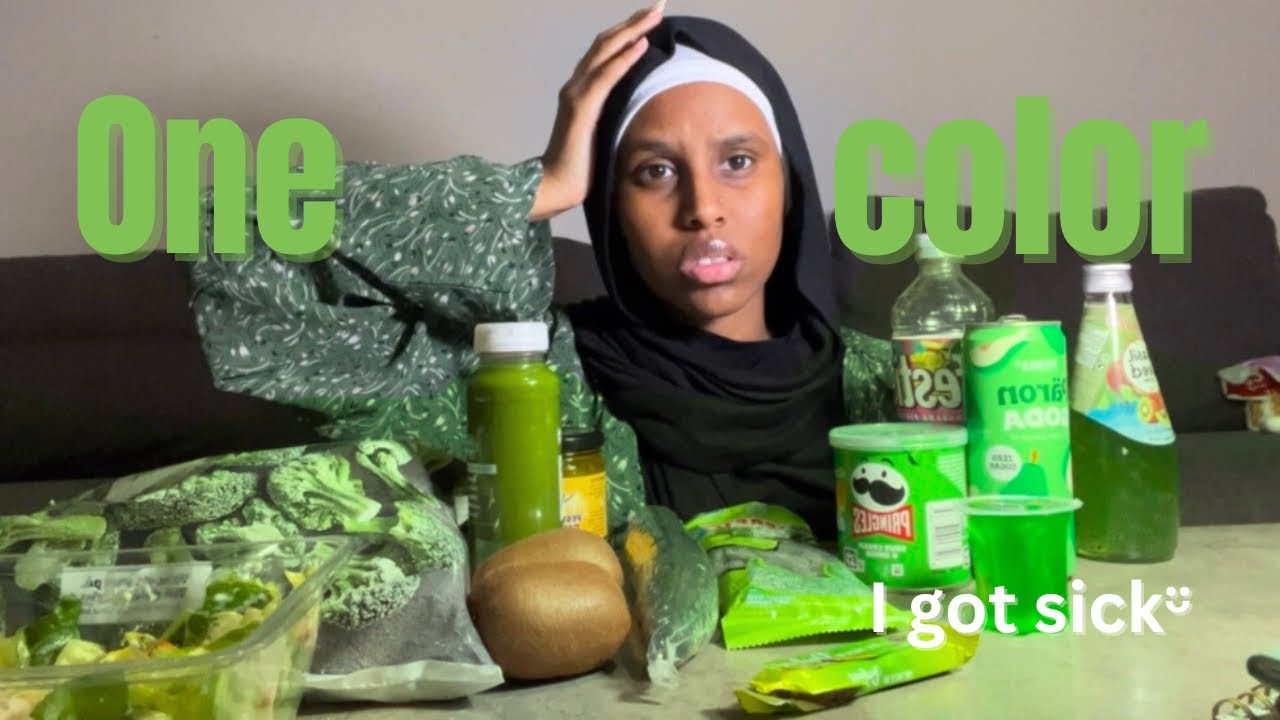 EATING ONLY ONE COLOR FOR 24 HOURS