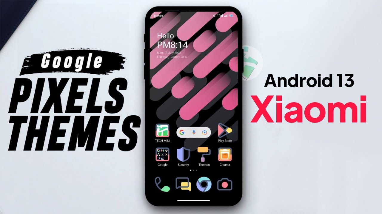 Android 13 Customize Theme For Miui 12.5/Miui 13 | New System UI & Control Center
