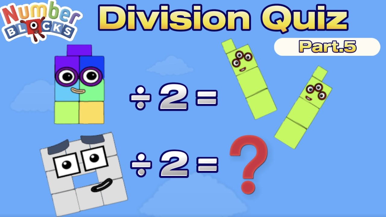 Numberblocks Learn Division Part 5｜Math Division for Kids