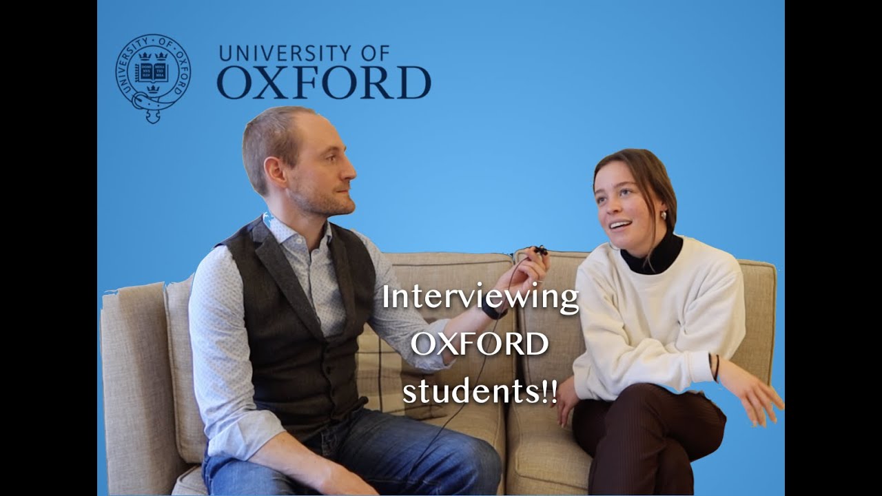 Interviewing #OXFORD UNI students at Harris Manchester College!