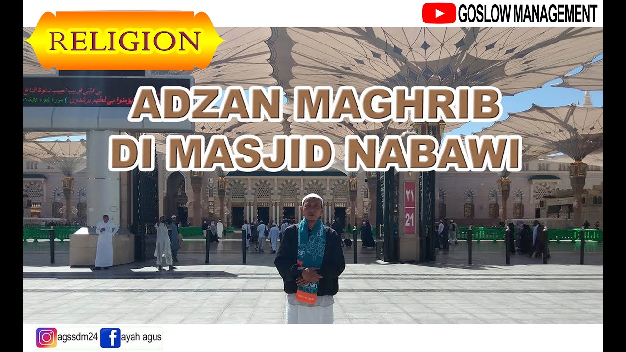 MERDUNYA ADZAN DI MASJID NABAWI - MADINAH AL MUNAWARAH #adzanmerdu #madinah #adzanmadinah #adzan