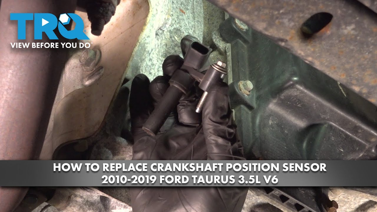 Как заменить датчик положения коленчатого вала на Ford Taurus 3.5L V6 2010-2019 годов выпуска