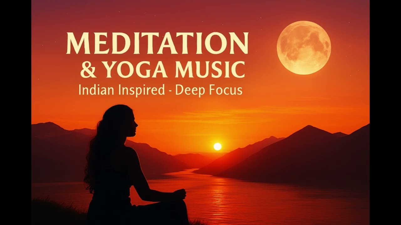 🧘‍♀️ 2 Hours Meditation & Yoga Music 🌅 Deep Relaxation, Indian Ambient, Healing Calm ✨