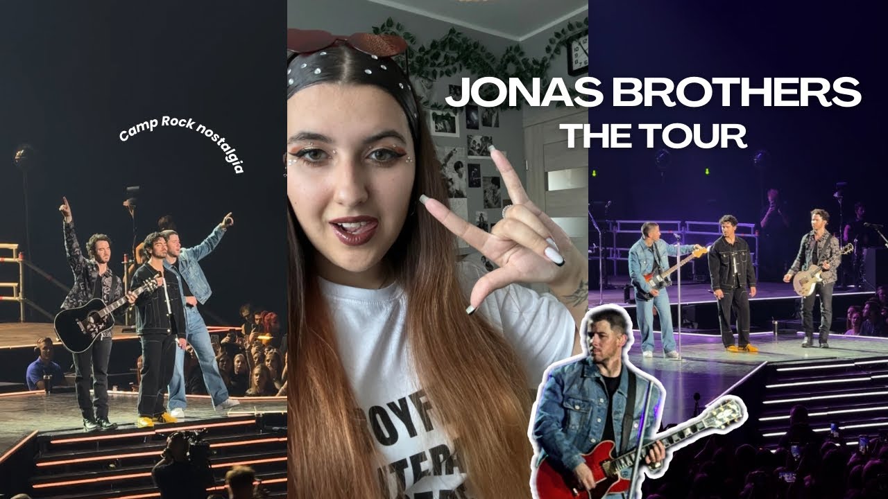Jonas Brothers concert vlog 🎸❤️‍🔥 | The Tour in Kraków & Camp Rock nostalgia