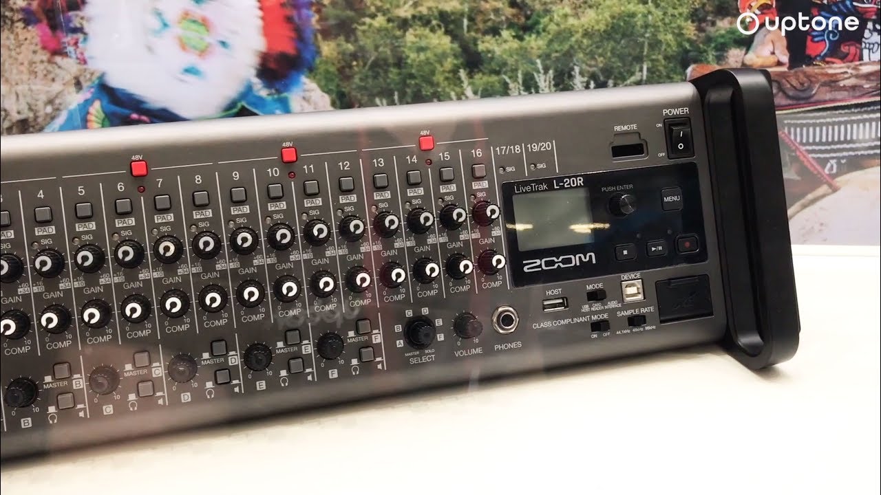 ZOOM L-20R & F6 [Prolight+Sound 2019]