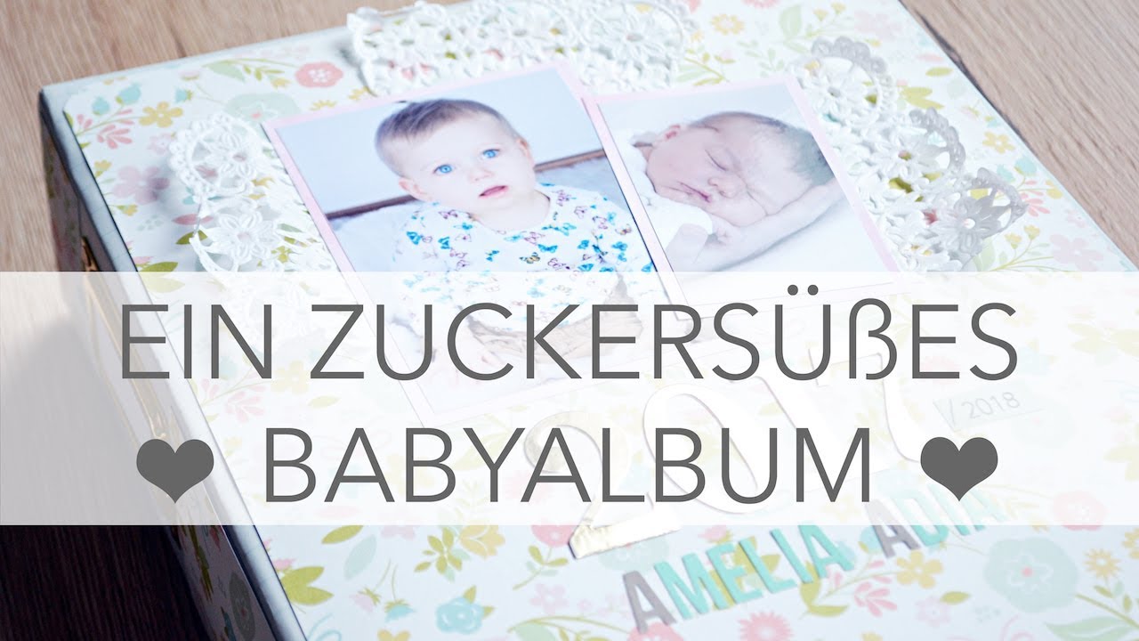 Ein zuckersüßes Babyalbum | mit unserem Sonderkit ♥