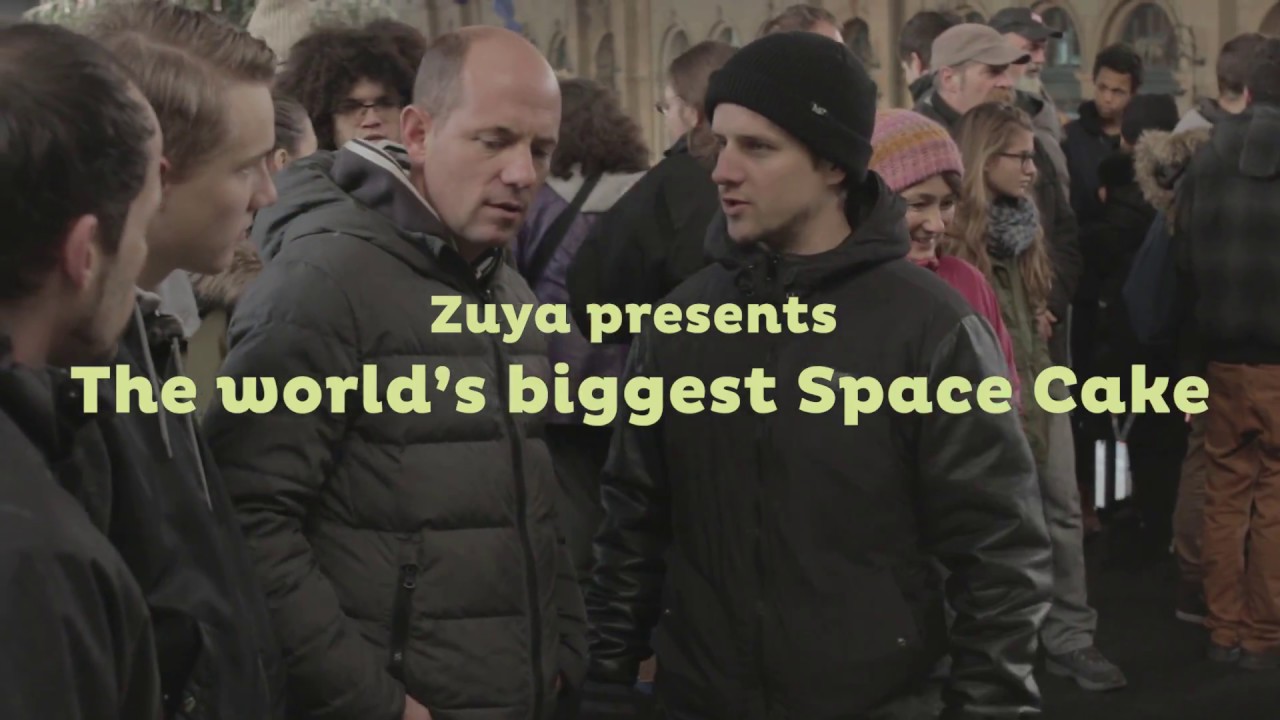 ZUYA &ndash; The Worlds Biggest Space Cake was a huge success!