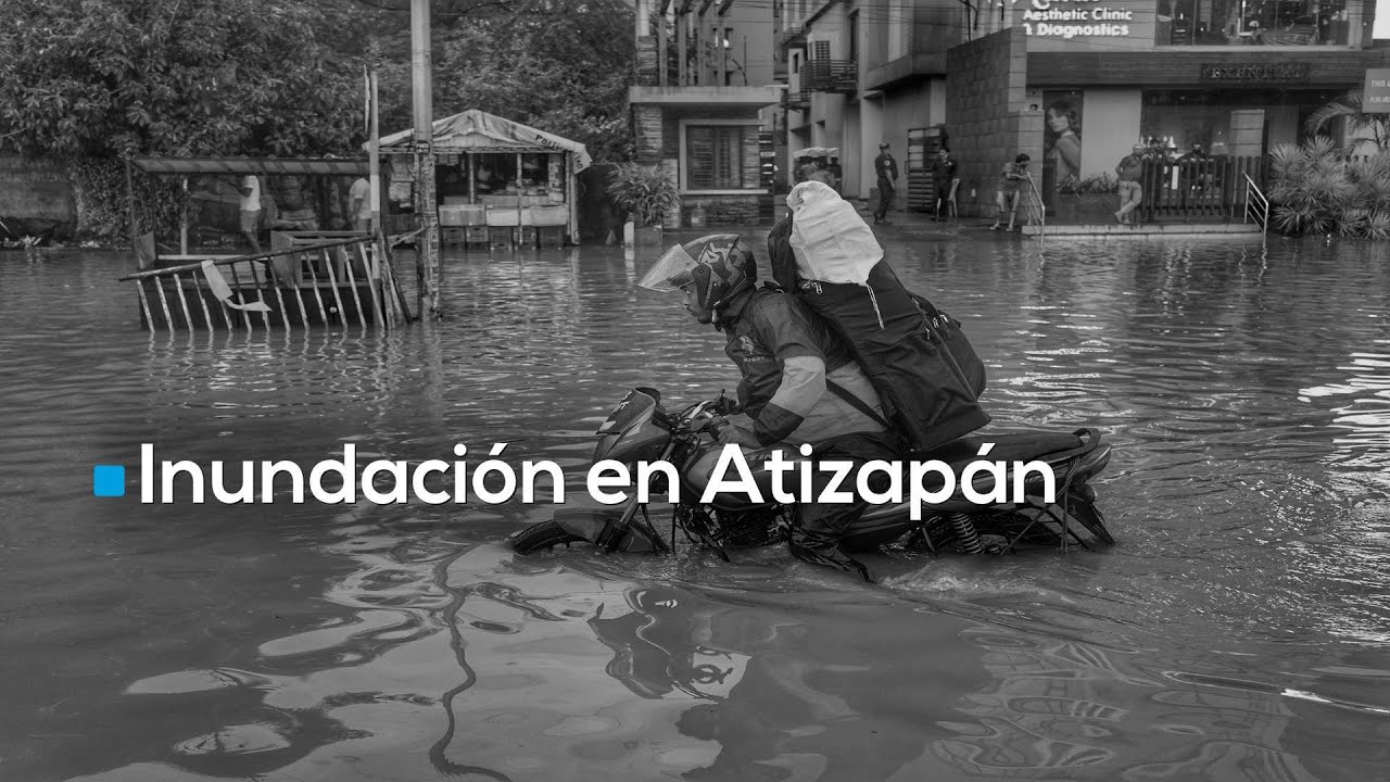 Inundaci&oacute;n en Atizap&aacute;n: 7 calles bajo el agua y familias pierden todo por falla en la red de CAEM